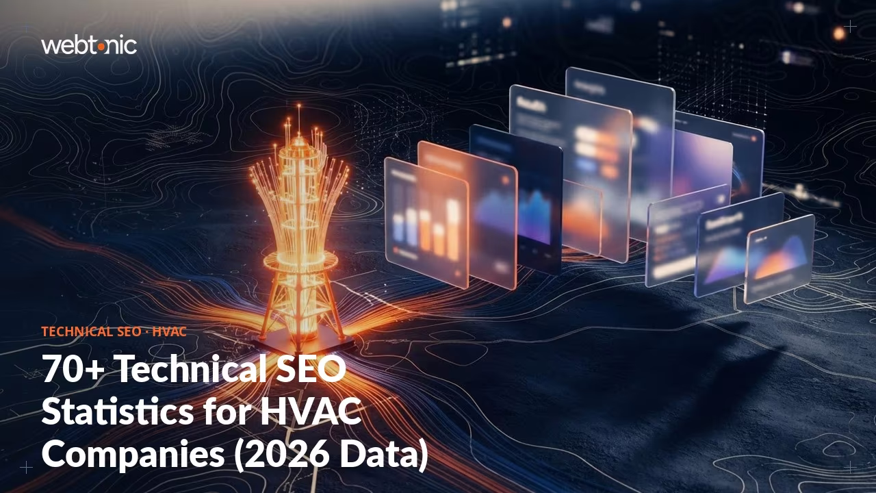 70+ Technical SEO Statistics for HVAC Companies (2026 Data) — Web Tonic blog thumbnail