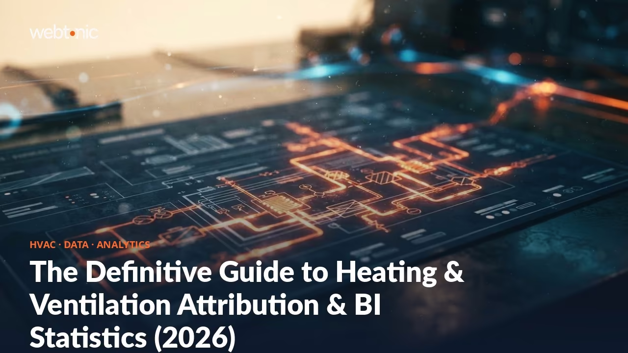 The Definitive Guide to Heating & Ventilation Attribution & BI Statistics (2026) — Web Tonic blog thumbnail