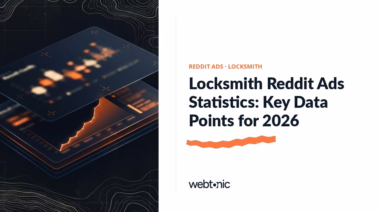 Locksmith Reddit Ads Statistics: Key Data Points for 2026 — Web Tonic blog thumbnail