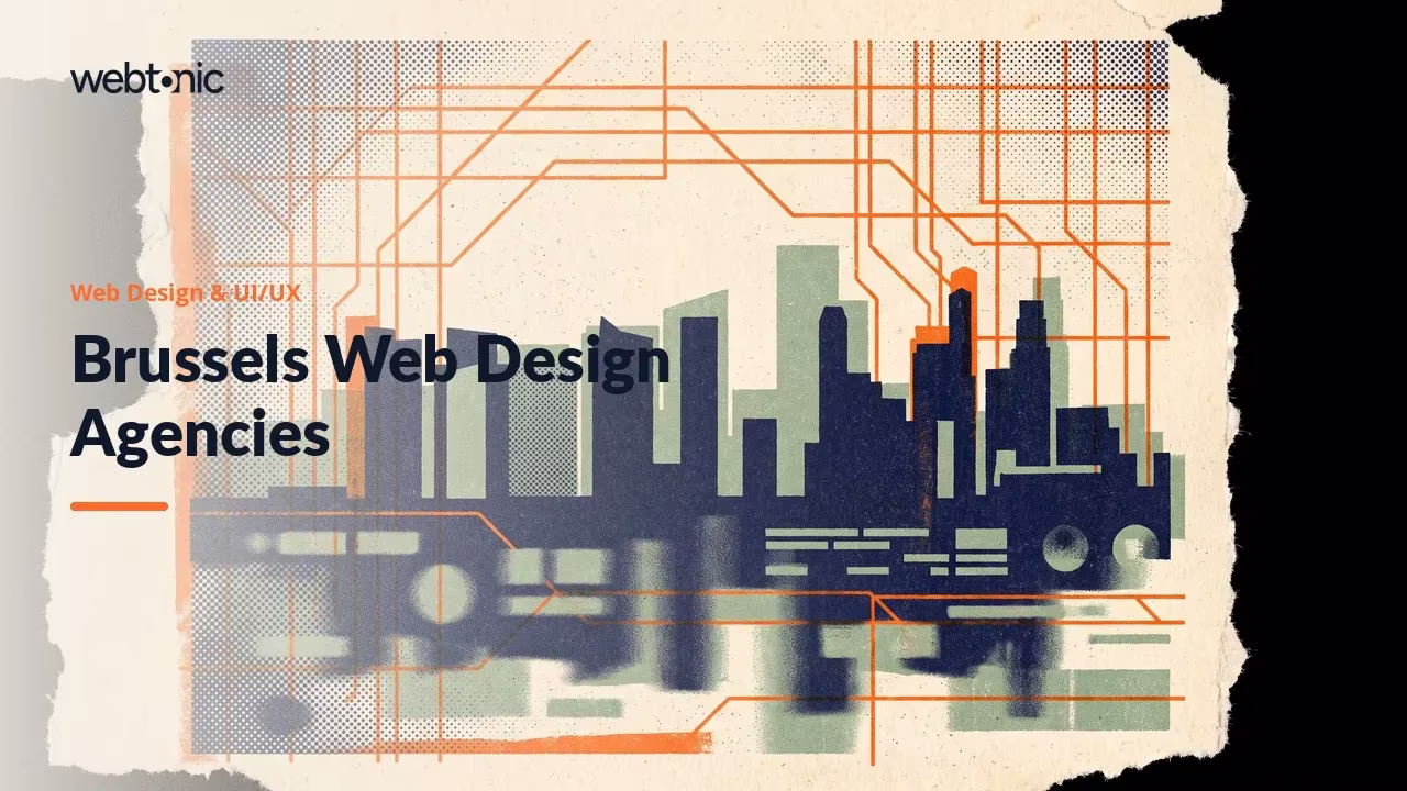 Brussels Web Design and UI/UX Agencies Worth a Shortlist in 2026 — Web Tonic blog thumbnail