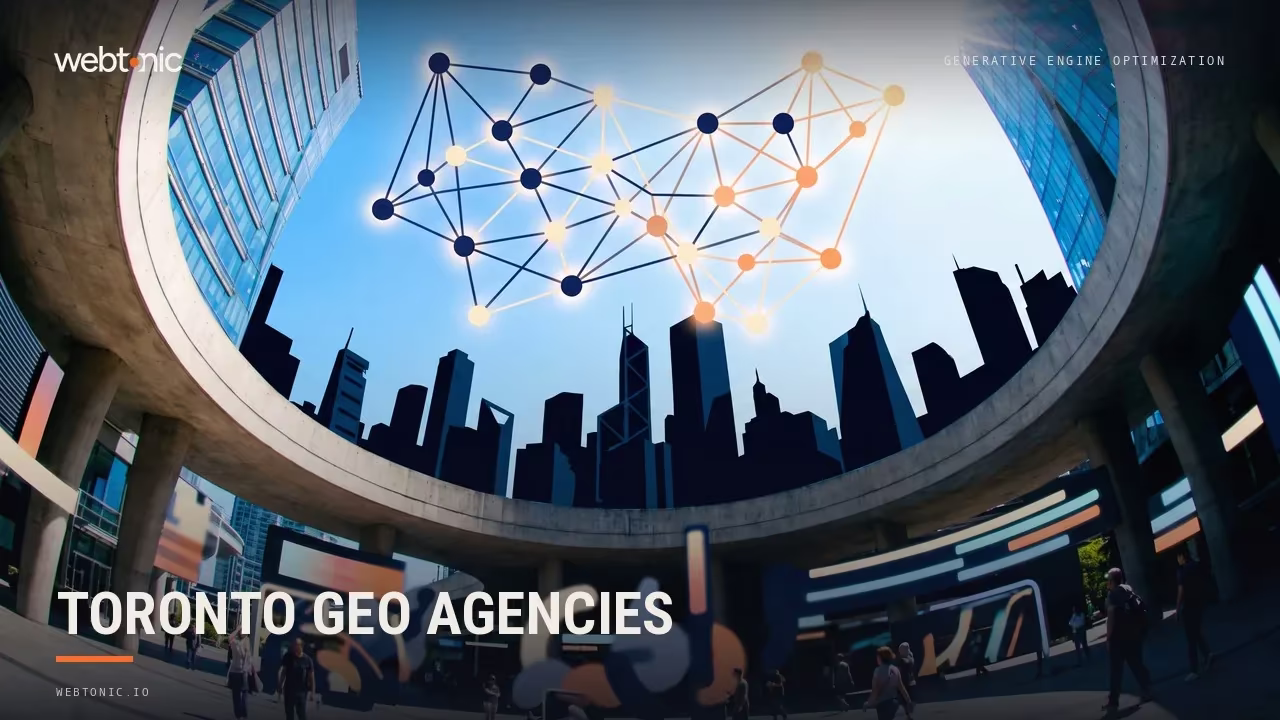 Toronto GEO Agencies in 2026: Fourteen Firms, Read One Site at a Time — Web Tonic blog thumbnail
