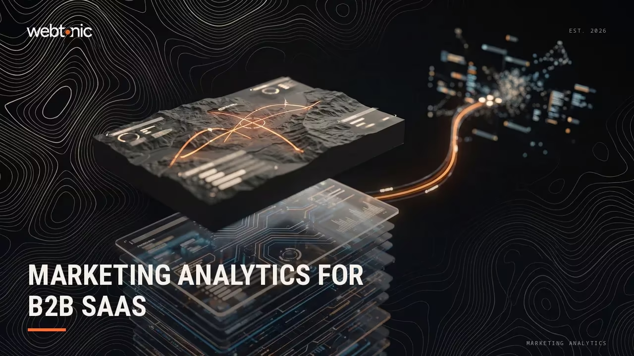 Eleven Marketing Analytics Agencies for B2B SaaS, Read Site by Site in 2026 — Web Tonic blog thumbnail