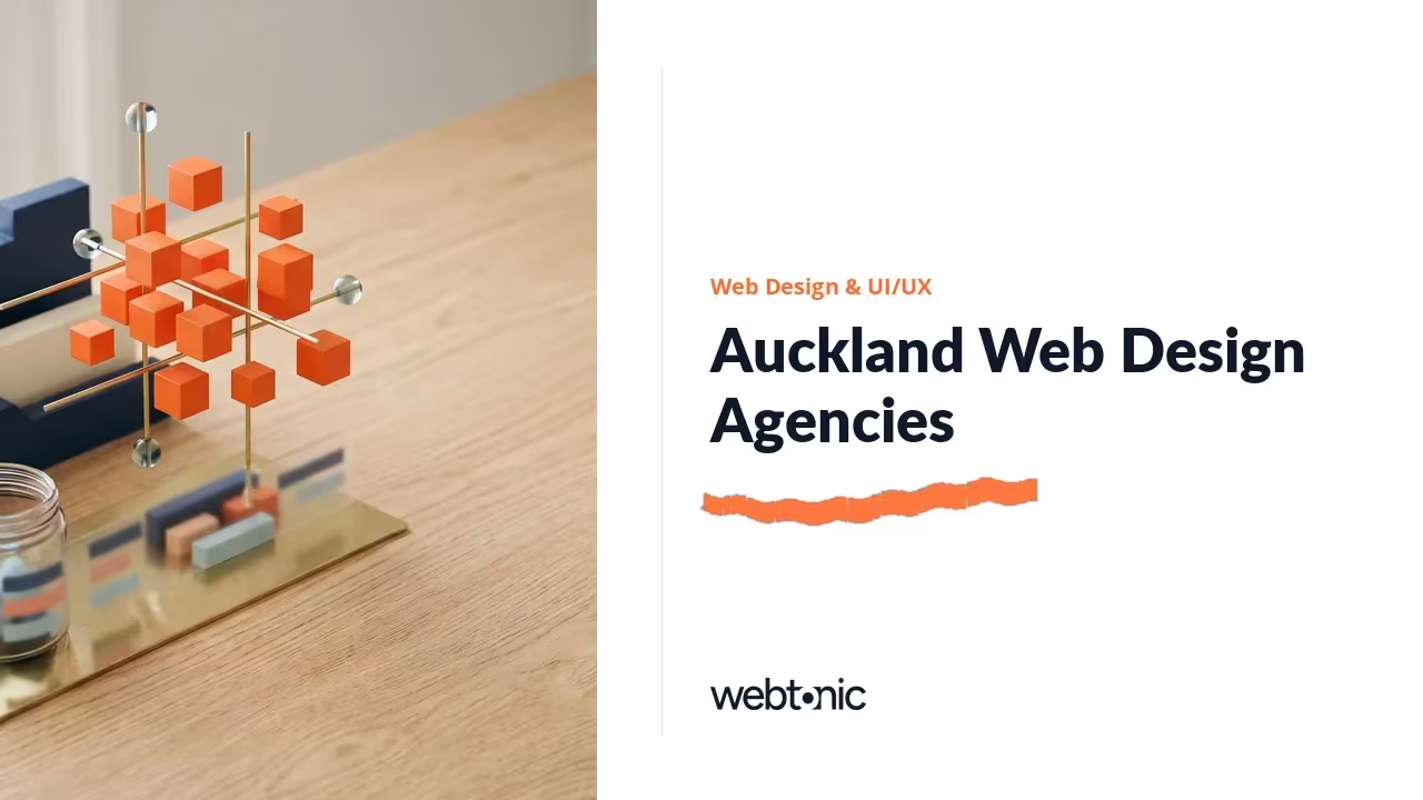 Auckland Web Design and UI/UX Agencies Worth a Shortlist in 2026 — Web Tonic blog thumbnail