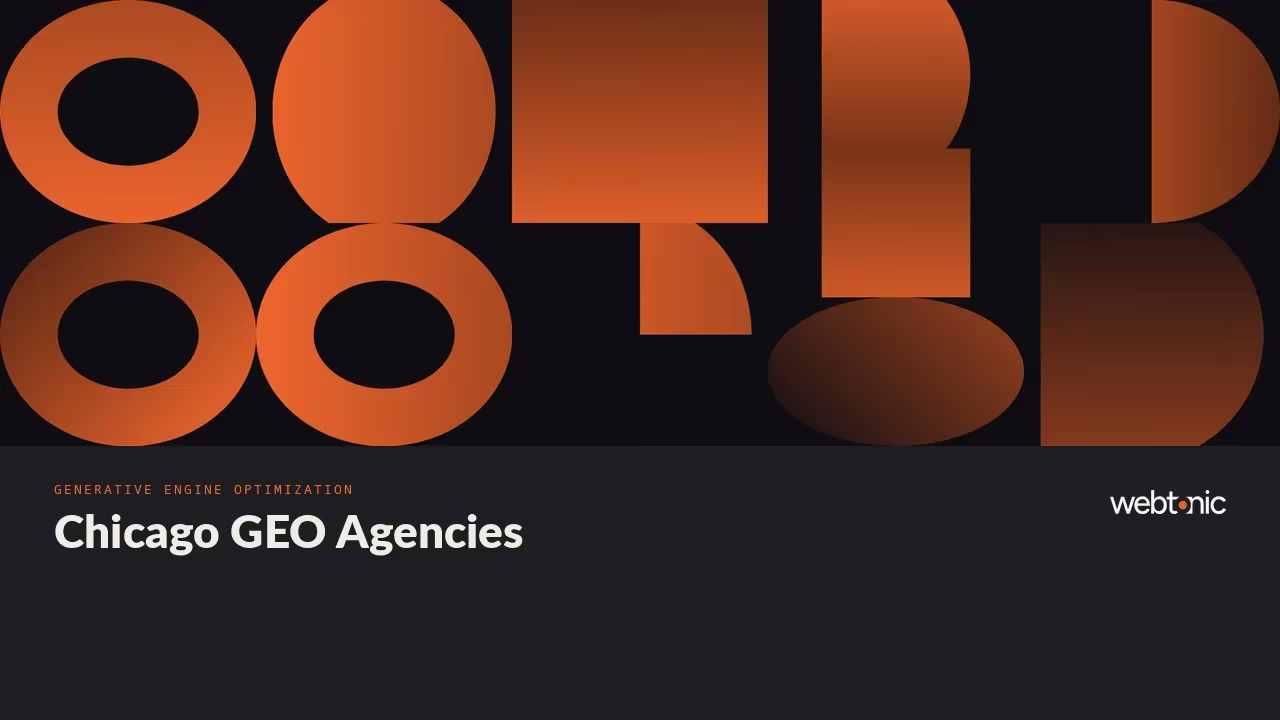 Chicago Generative Engine Optimization Agencies: What Their Own Sites Prove in 2026 — Web Tonic blog thumbnail