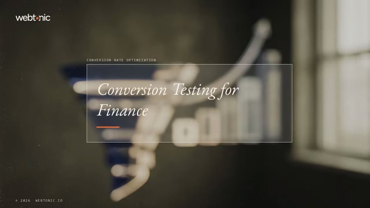 Ten Conversion Optimization Agencies Testing Inside Compliance Sign-Off in 2026 — Web Tonic blog thumbnail