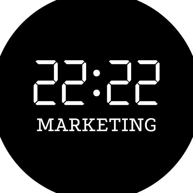 22:22 Marketing Logo