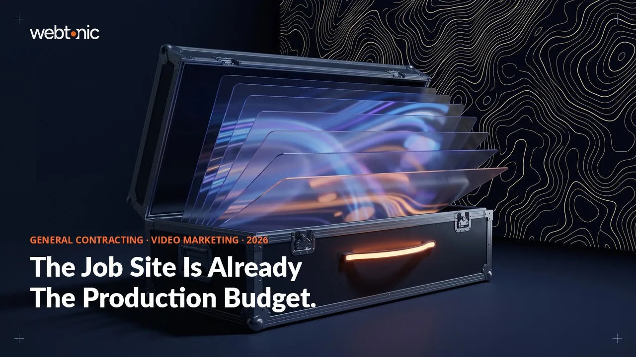 What remodeling contractors should budget for video marketing 2026 thumbnail showing 91 percent business video adoption against 82 percent reporting positive ROI