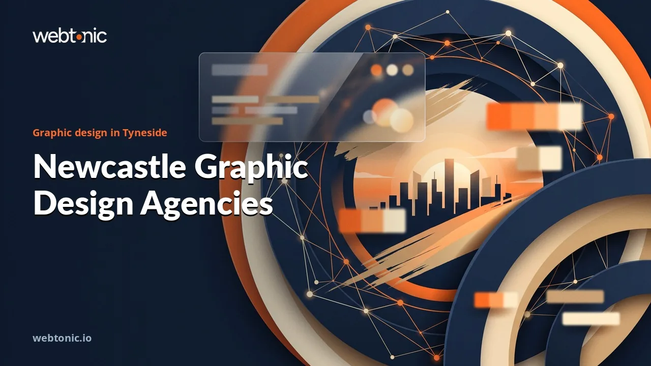 The Newcastle Graphic Design Shortlist for 2026: Nine Agencies, Two Price Tags — Web Tonic blog thumbnail