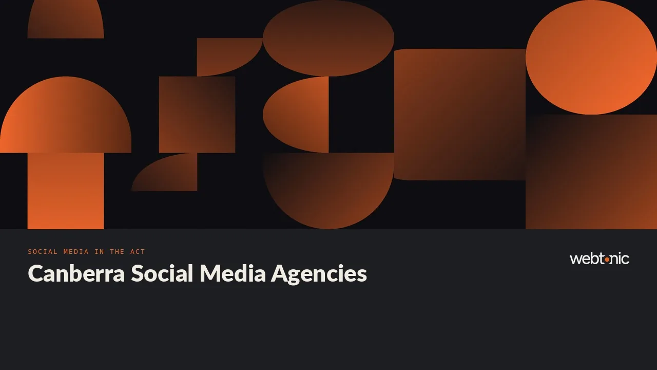 Canberra Social Media Management: Eight Agencies Compared for 2026 — Web Tonic blog thumbnail