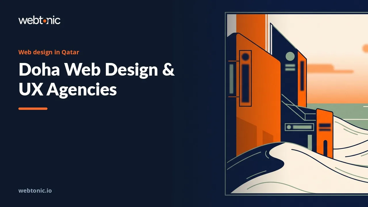 Eleven Doha Web Design and UX Agencies Building for Mobile-First Qatar in 2026 — Web Tonic blog thumbnail