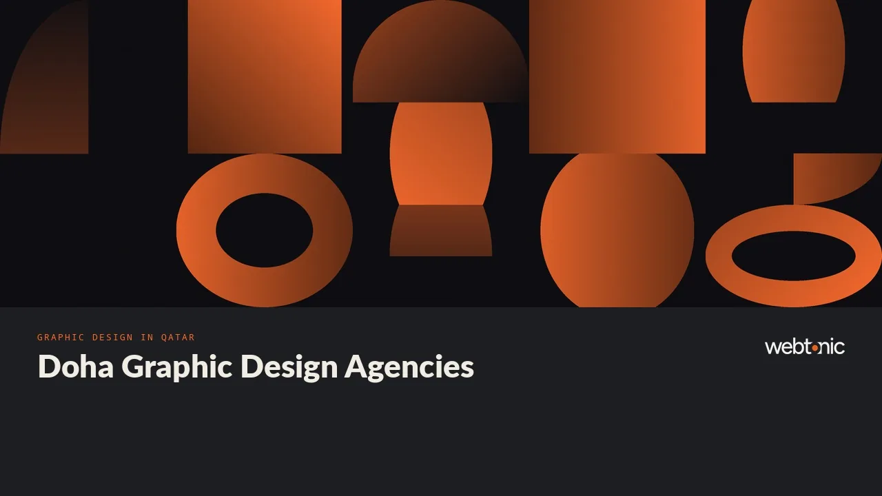 Doha Graphic Design in 2026: Eight Agencies and the Files They Hand Over — Web Tonic blog thumbnail