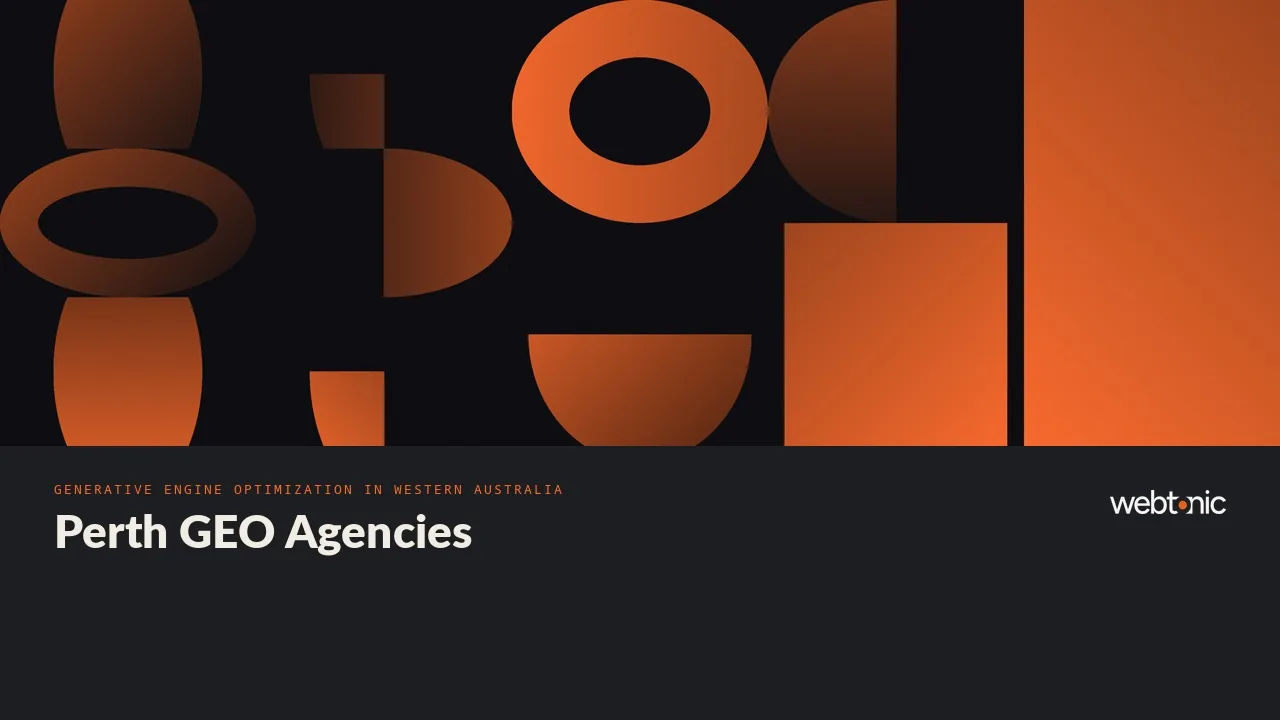 AI Search Optimisation in Perth: Eight GEO Agencies With Their Own Service Pages (2026) — Web Tonic blog thumbnail