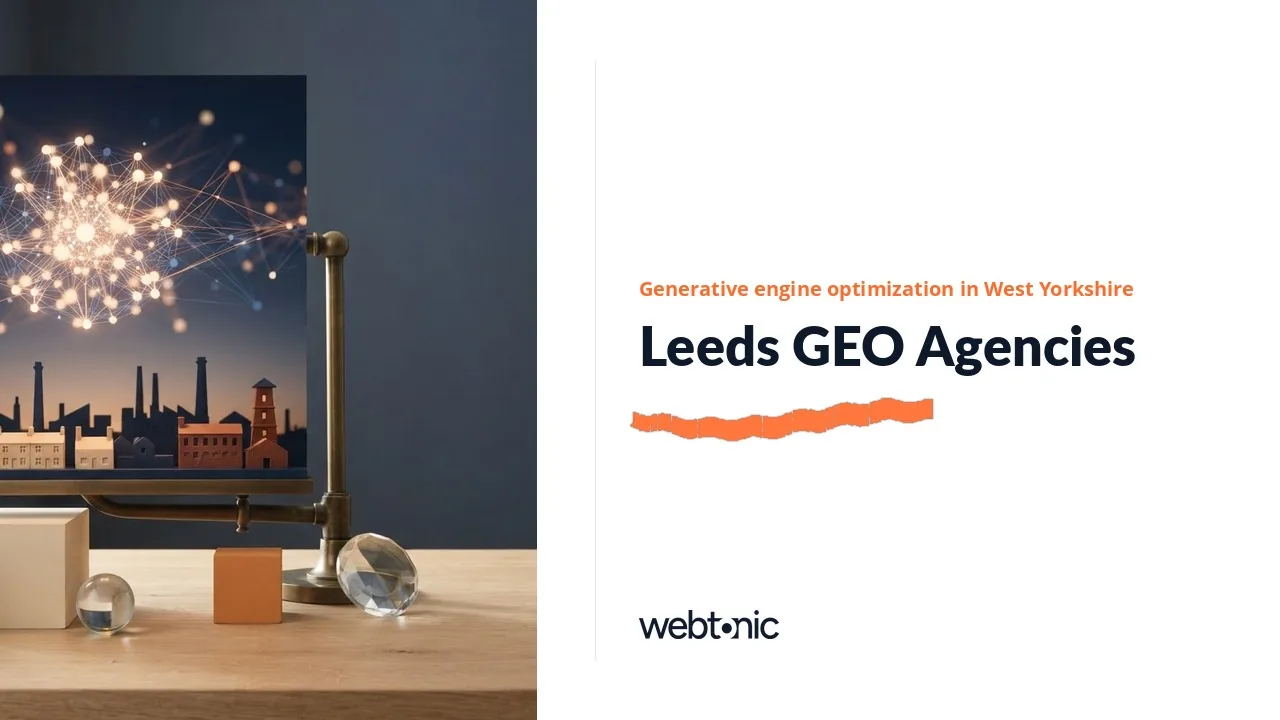 Leeds GEO Agencies for 2026: Eight Firms Selling Visibility in ChatGPT and AI Overviews — Web Tonic blog thumbnail