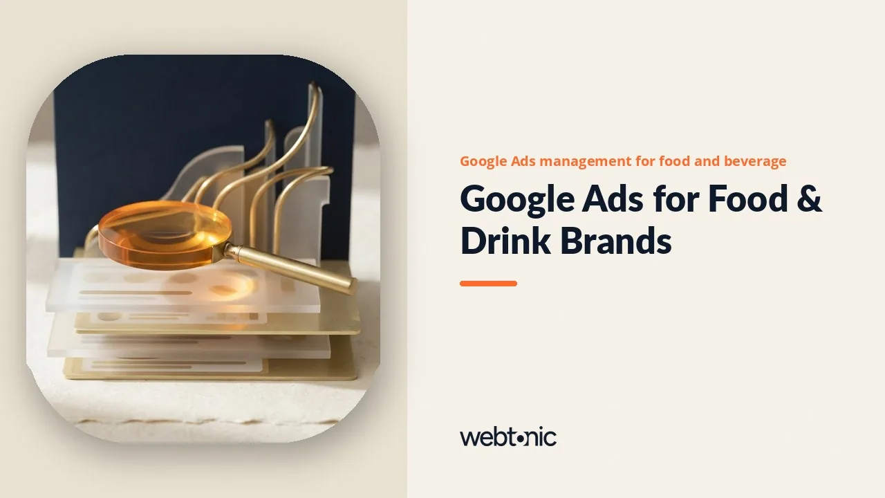 From Skyline Chili to Temaki Den: Sixteen Google Ads Agencies for Food and Beverage Brands in 2026 — Web Tonic blog thumbnail