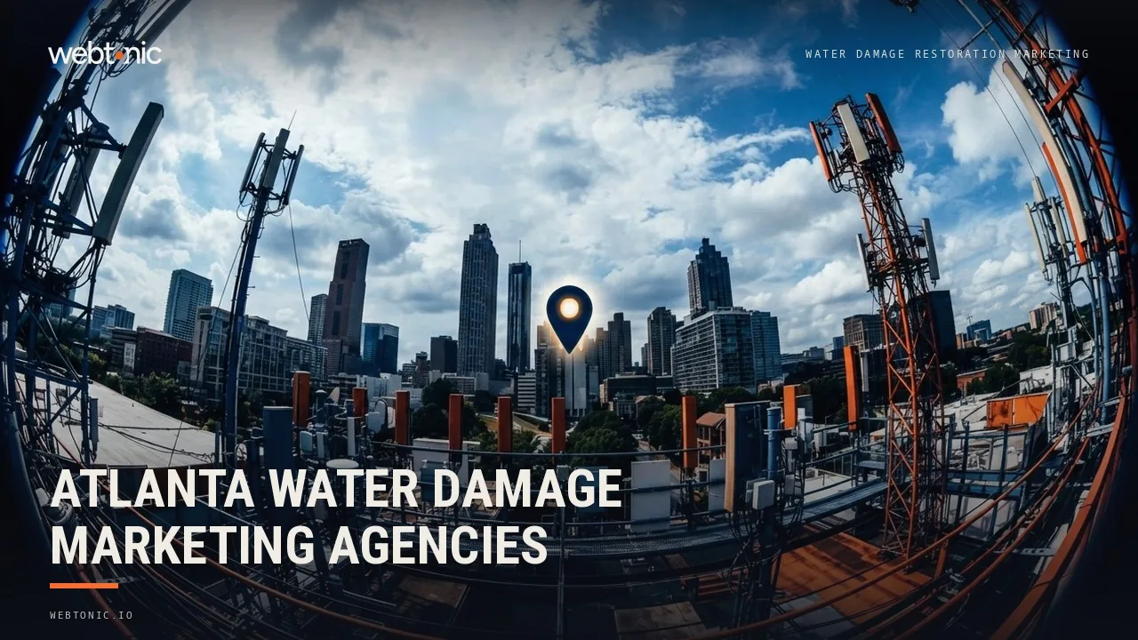 Water Damage Restoration Marketing Agencies for Atlanta Contractors: Nine Picks for 2026 — Web Tonic blog thumbnail