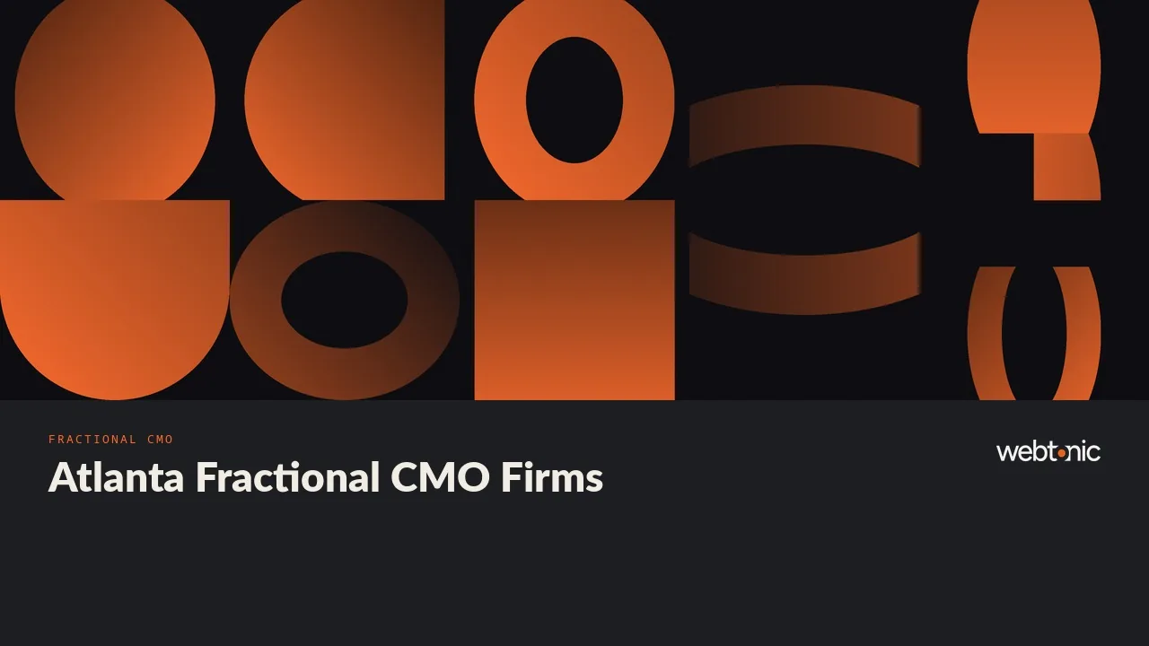 Atlanta Fractional CMO Firms in 2026, From Peachtree Road to Philadelphia — Web Tonic blog thumbnail