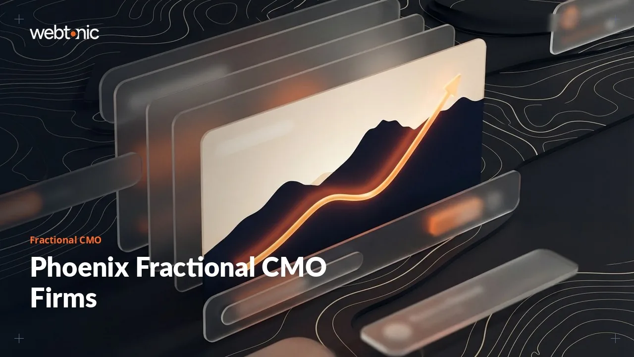 A 2026 Buyer's List of Fractional CMO Firms for Phoenix — Web Tonic blog thumbnail