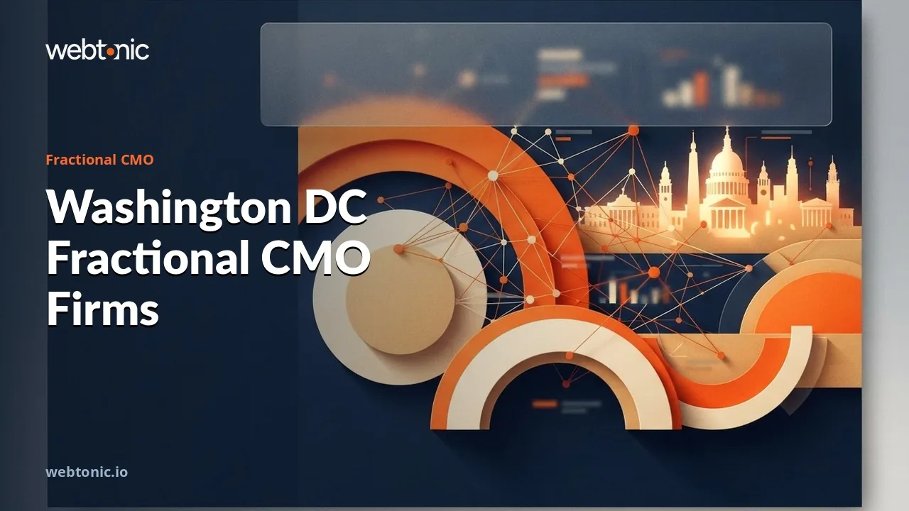 Five DC-Area Fractional CMO Firms Lead This 2026 List of Nine — Web Tonic blog thumbnail