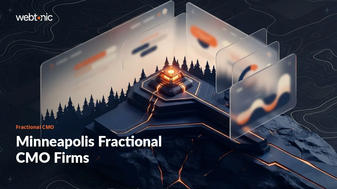 The Twin Cities' Fractional CMO Firms in 2026, From North Minneapolis Out — Web Tonic blog thumbnail