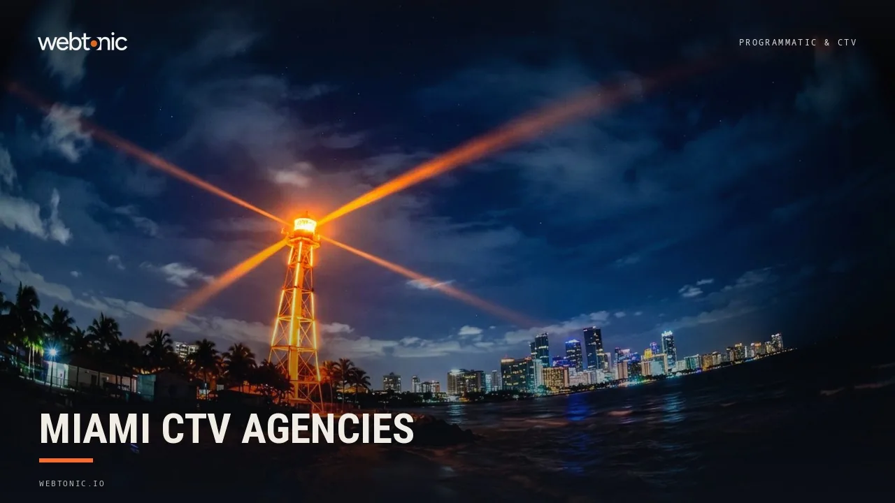 Miami Programmatic Advertising in 2026: Two South Florida Agencies and the Florida Firms Around Them — Web Tonic blog thumbnail