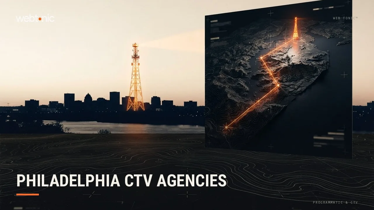 Display, Video or CTV? Programmatic Agencies for Philadelphia Brands in 2026 — Web Tonic blog thumbnail