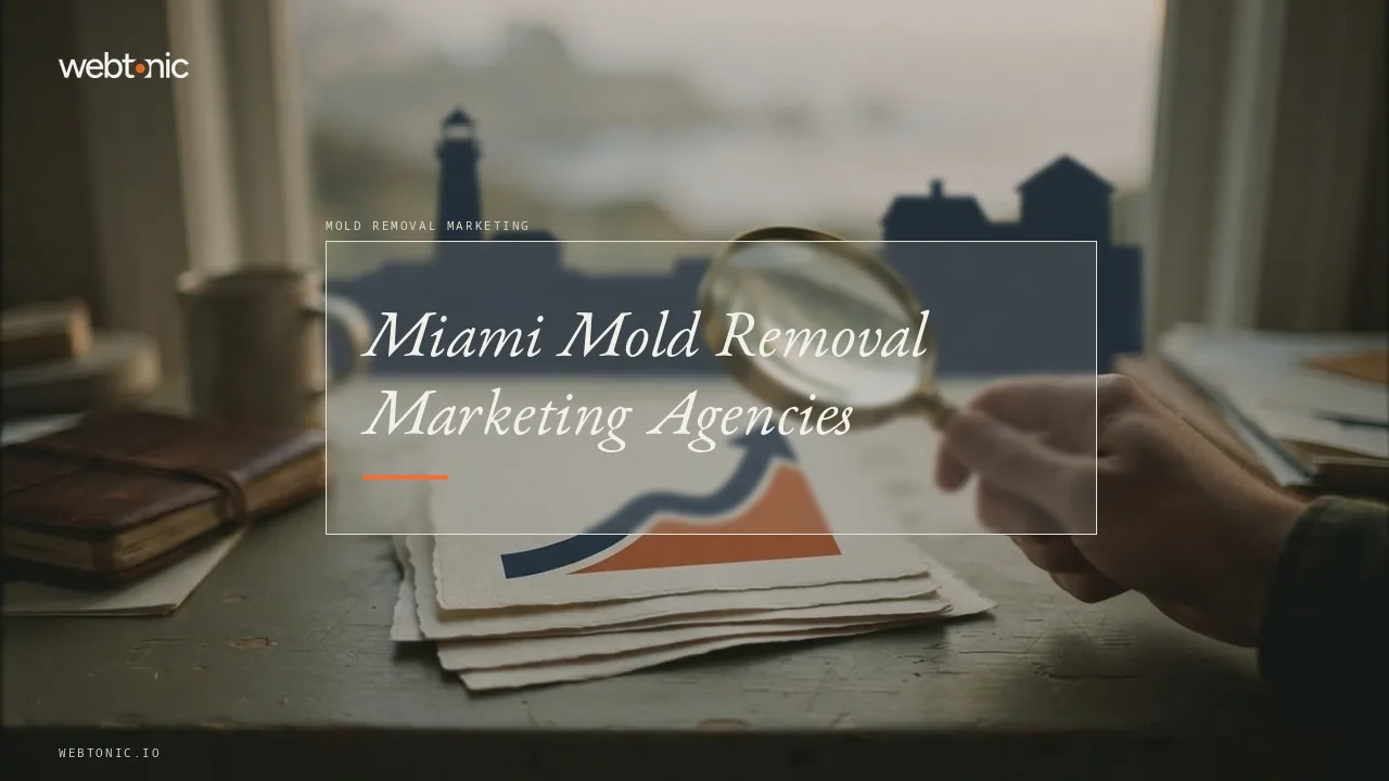 South Florida's Mold Remediation Marketers: Eight Agencies Serving Miami in 2026, Three Local — Web Tonic blog thumbnail