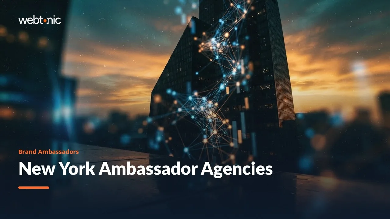 New York Brand Ambassador Agencies in 2026: Five Local Crews and Four National Teams — Web Tonic blog thumbnail