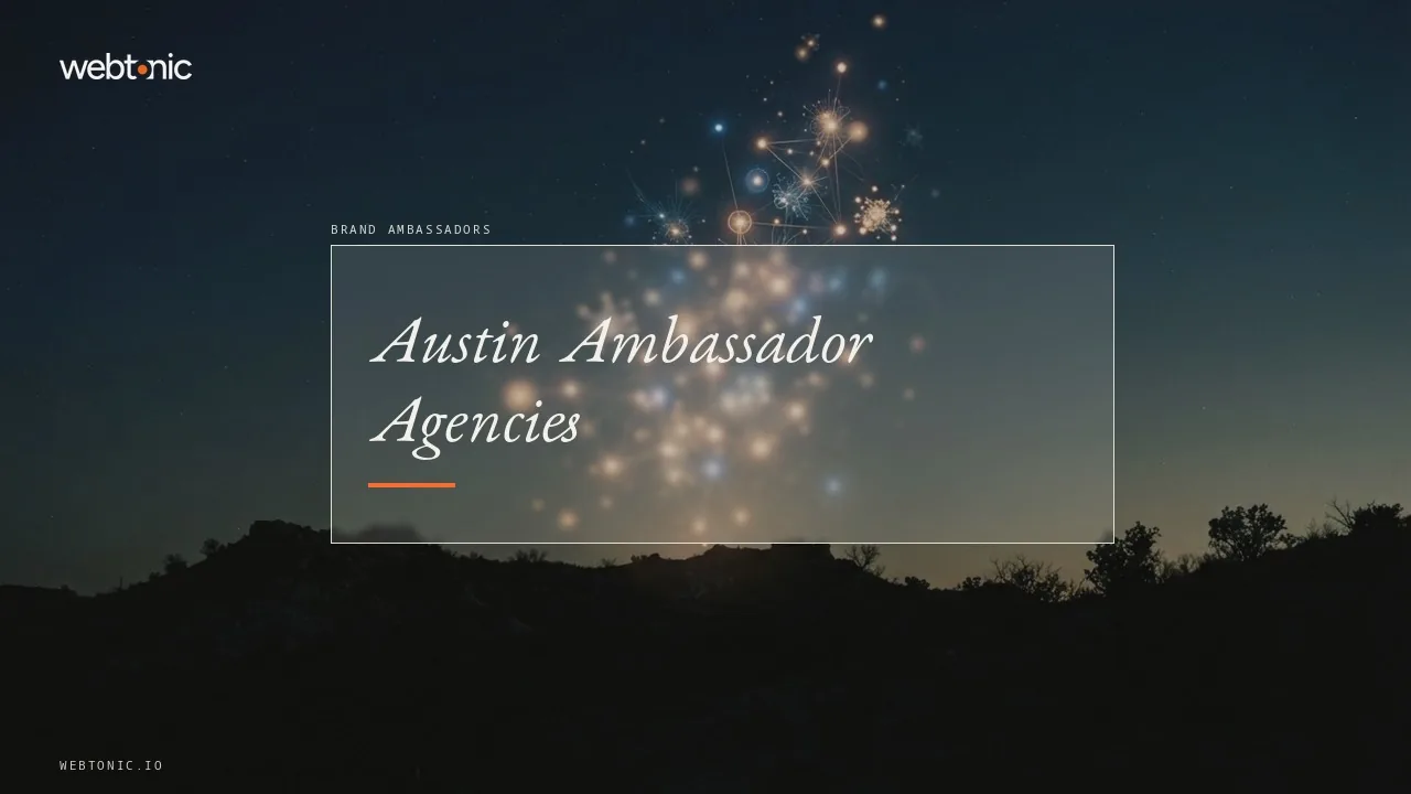 SXSW, ACL and In-Store Demos: Austin's Brand Ambassador Agencies for 2026 — Web Tonic blog thumbnail
