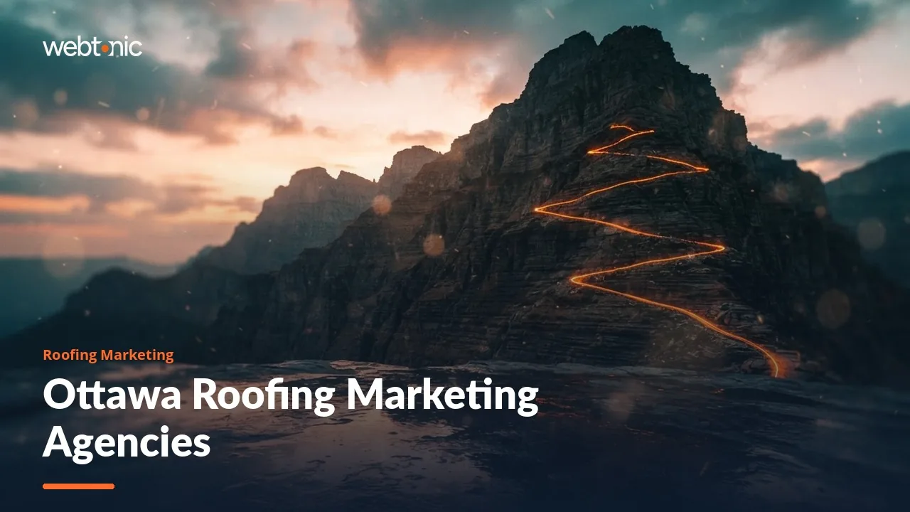 Ottawa Roofing Marketing in 2026: Nine Agencies and Where Each One Works From — Web Tonic blog thumbnail