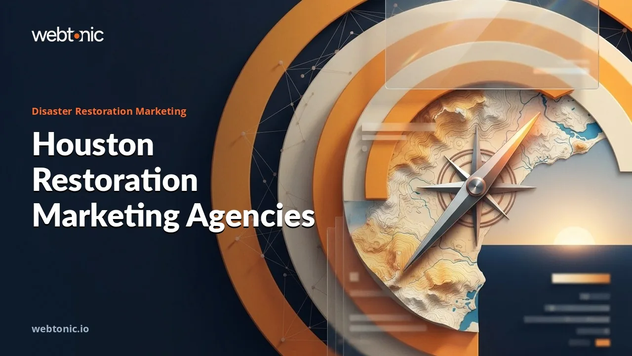Houston Disaster Restoration Marketing Agencies in 2026: Three Local Firms, Three Printed Prices — Web Tonic blog thumbnail