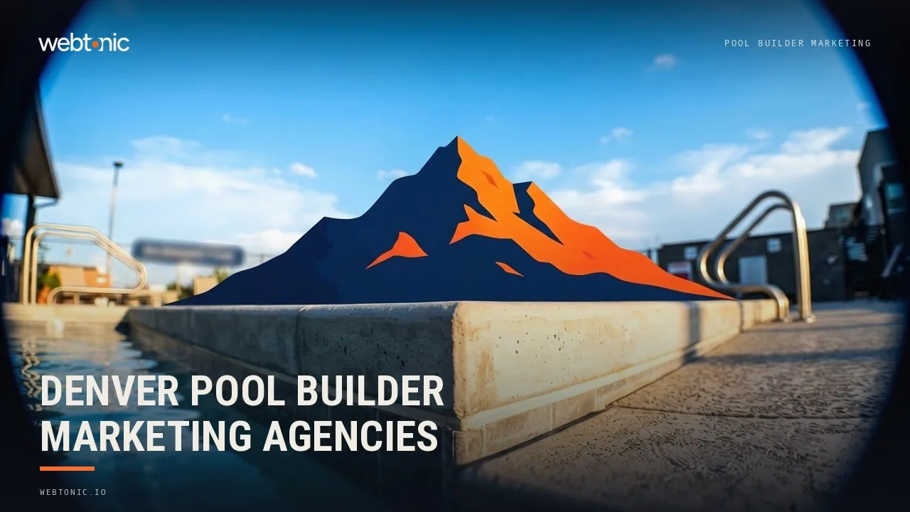 Denver's Eight Pool Builder Marketing Agencies for 2026, and What Four of Them Charge — Web Tonic blog thumbnail