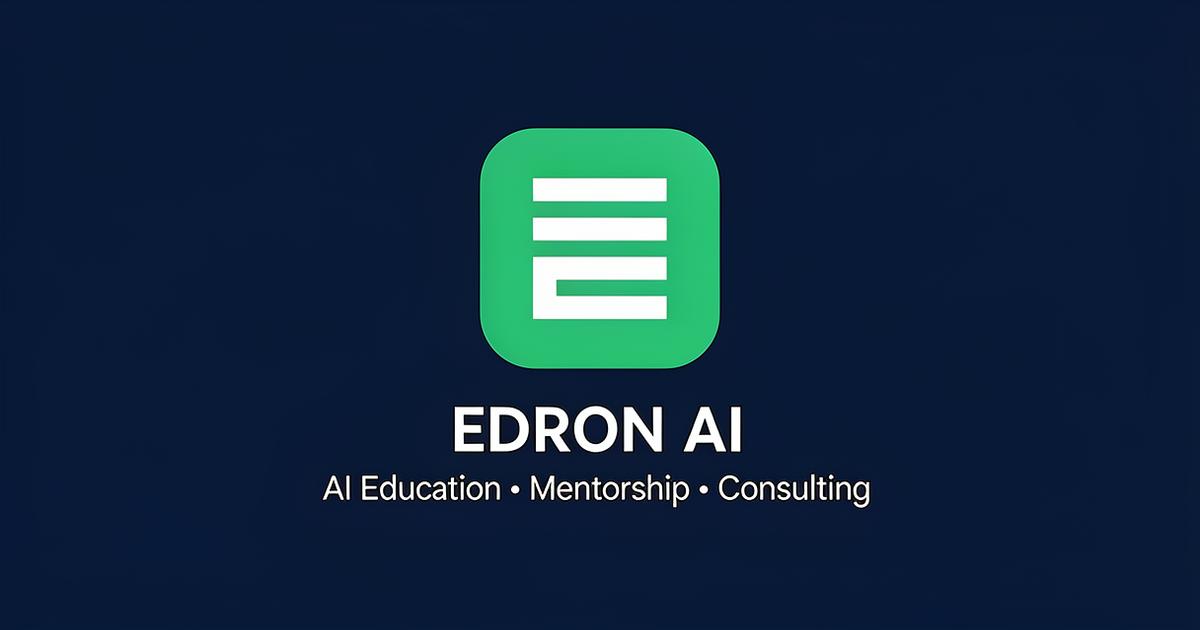 EDRON AI Logo