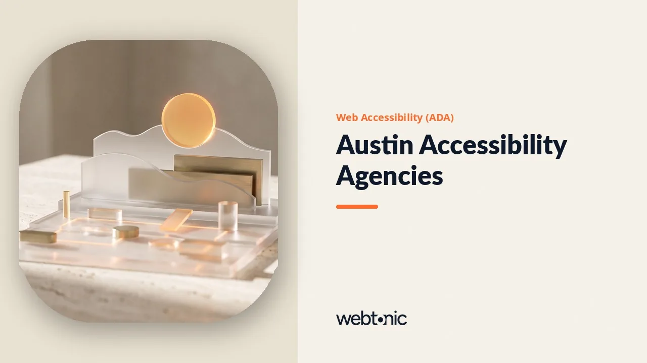 From Jollyville Road to Boise: Austin Website Accessibility (ADA) Agencies in 2026 — Web Tonic blog thumbnail
