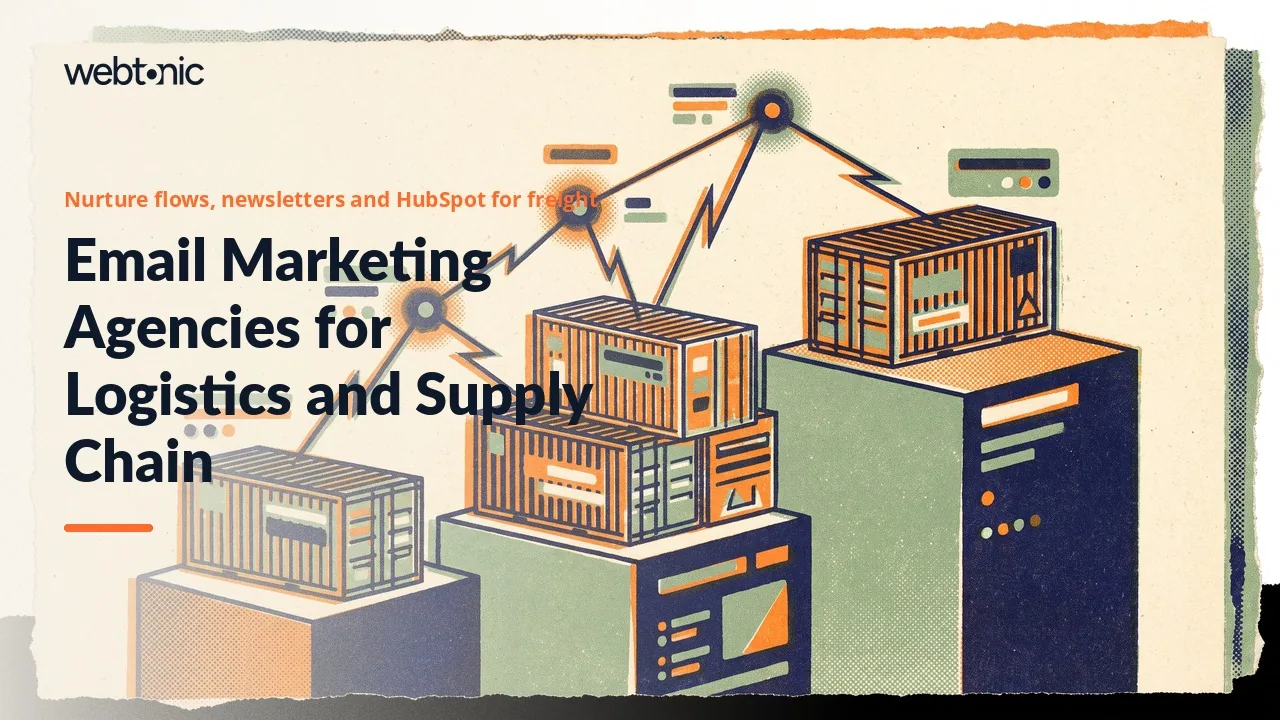 Email Marketing for Freight, 3PLs and Supply Chain Tech: The Agencies Worth a Call in 2026 — Web Tonic blog thumbnail