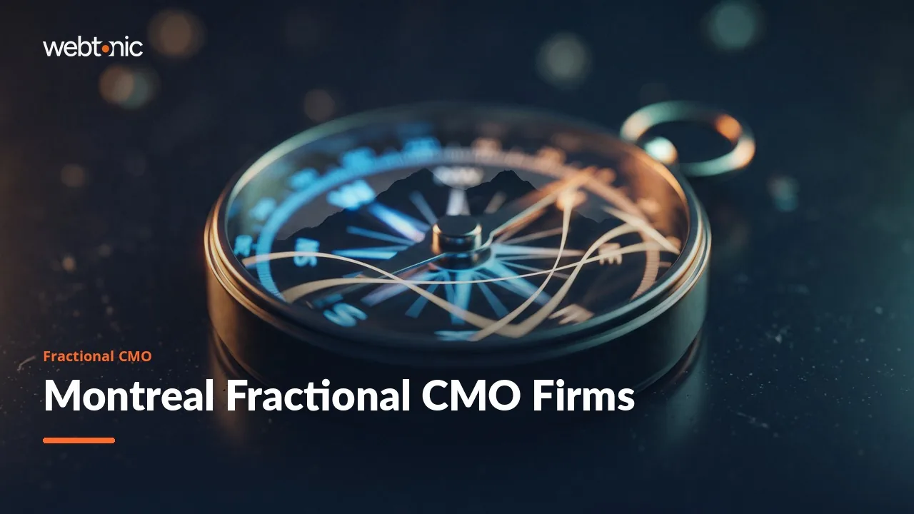 CMO Sur Demande: Montréal's Fractional CMO Firms Compared for 2026 — Web Tonic blog thumbnail