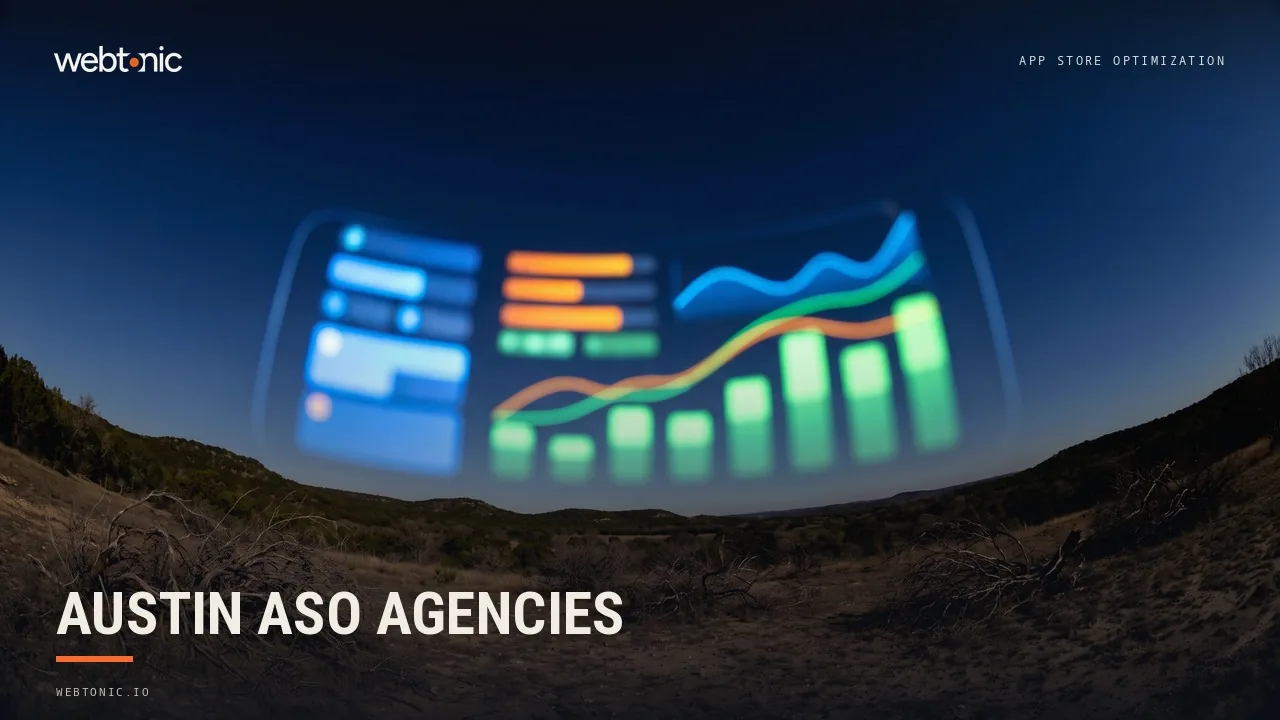 Austin's App Store Optimization Shortlist for 2026: Eight Agencies, Real Bases Named — Web Tonic blog thumbnail