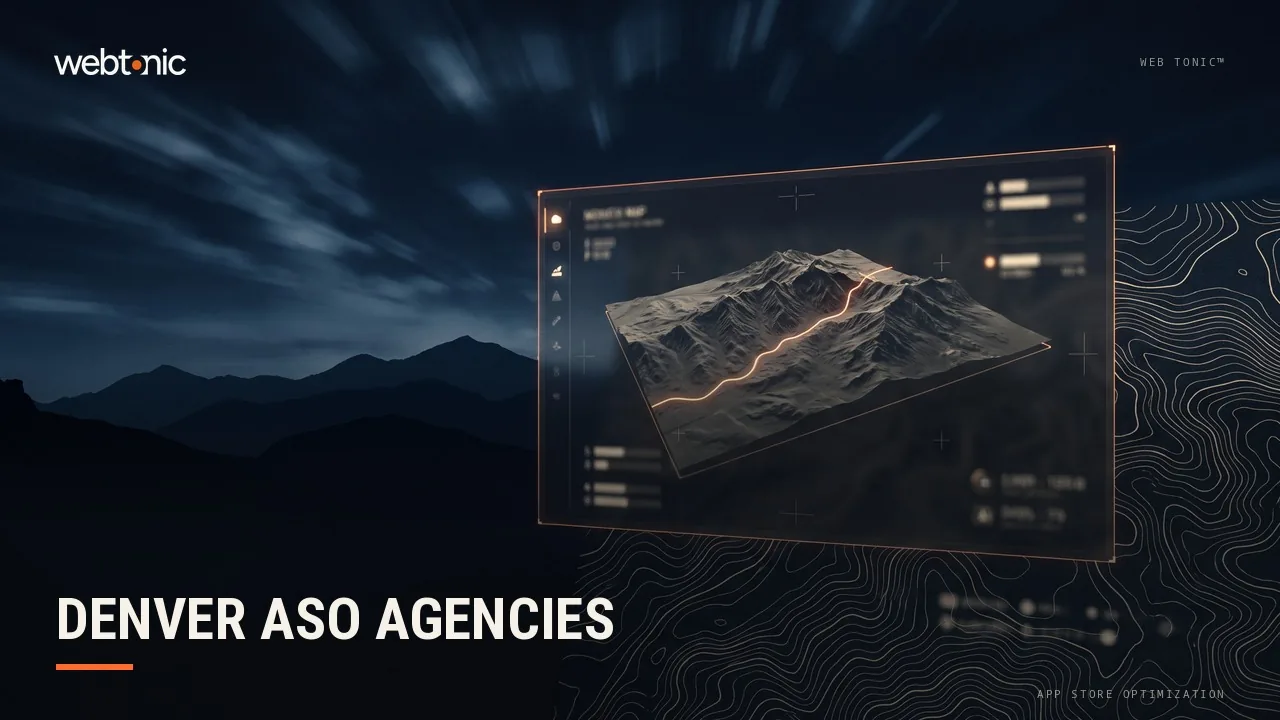 Denver App Owners' Guide to ASO Agencies in 2026 — Web Tonic blog thumbnail