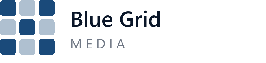 Blue Grid Media Logo