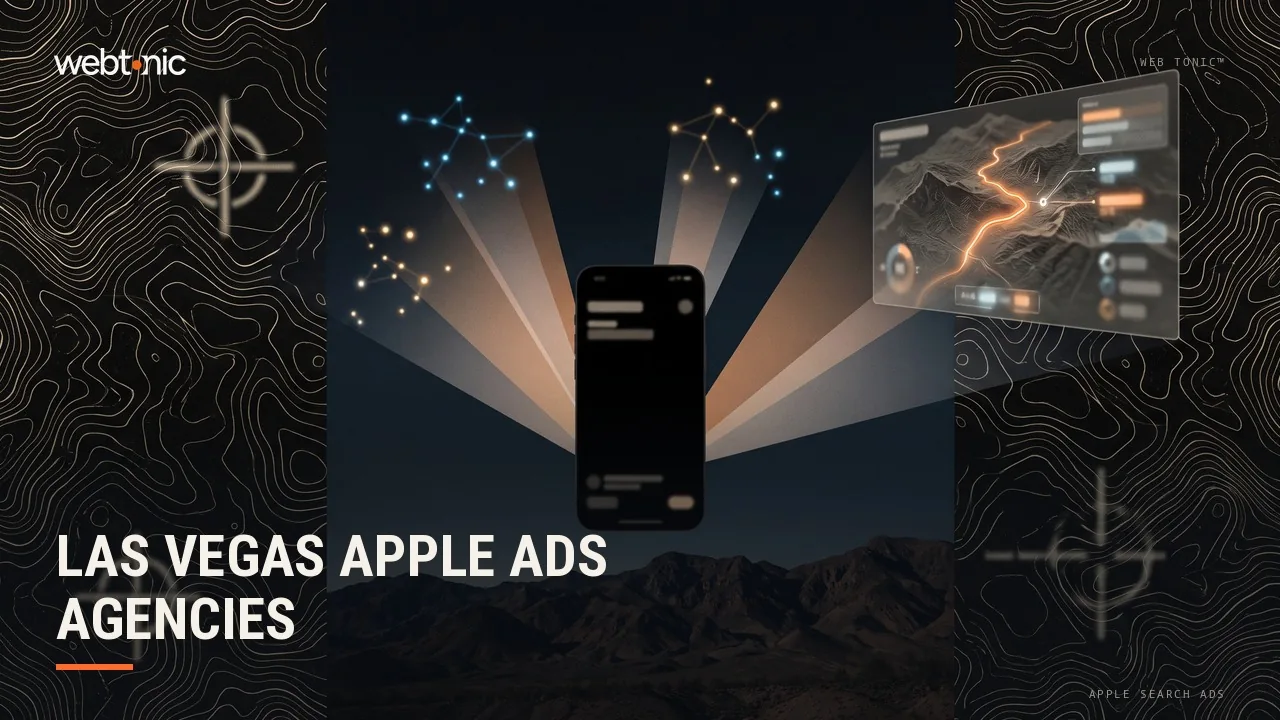 Las Vegas Apple Search Ads in 2026: Eight Agencies, Six With a Client on Record — Web Tonic blog thumbnail