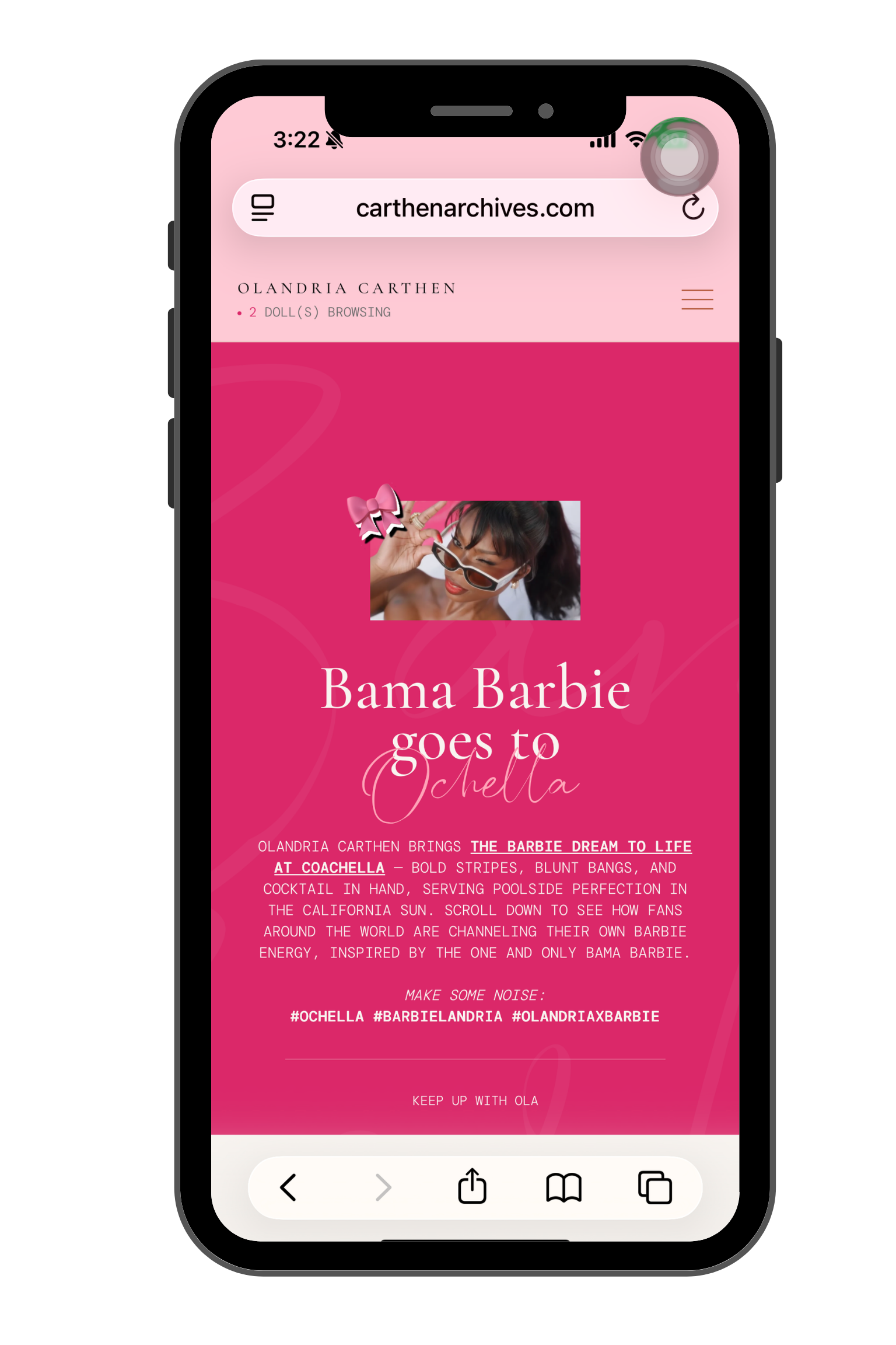 carthen archives mobile mockup