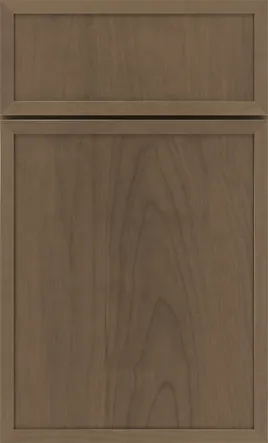 Wooden shaker-style cabinet door with simple framed panels and smooth finish.