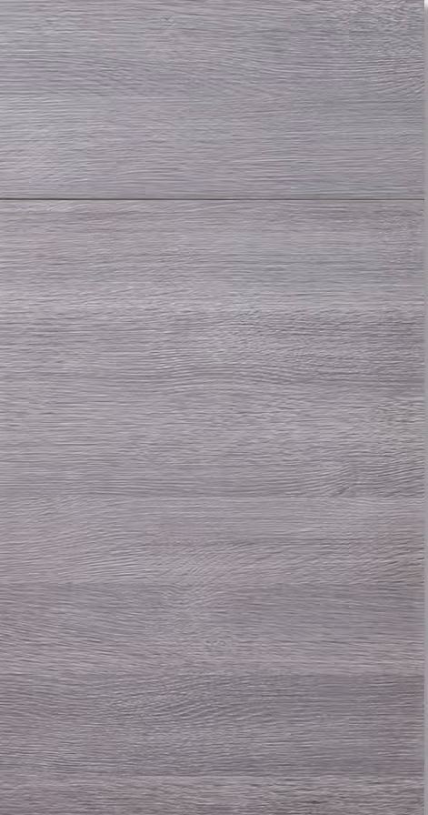 Smooth gray wood grain texture with horizontal patterns and subtle natural lines.