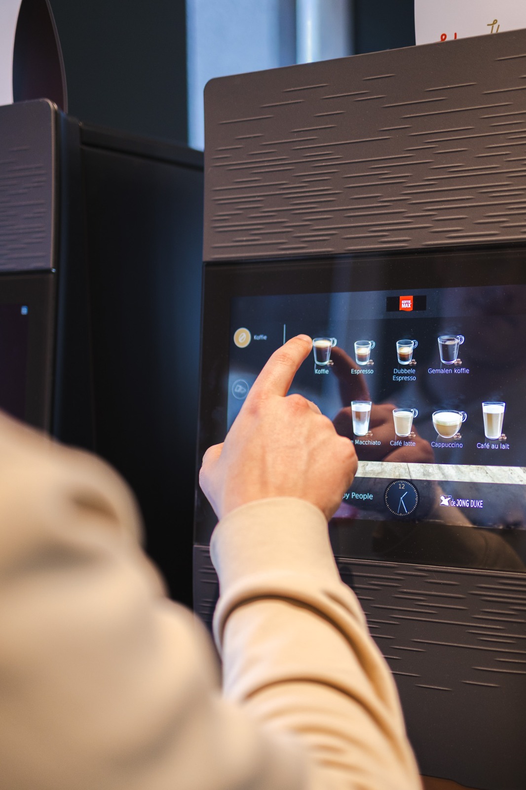 Zakelijke koffiemachine voor op kantoor van Koffiemax