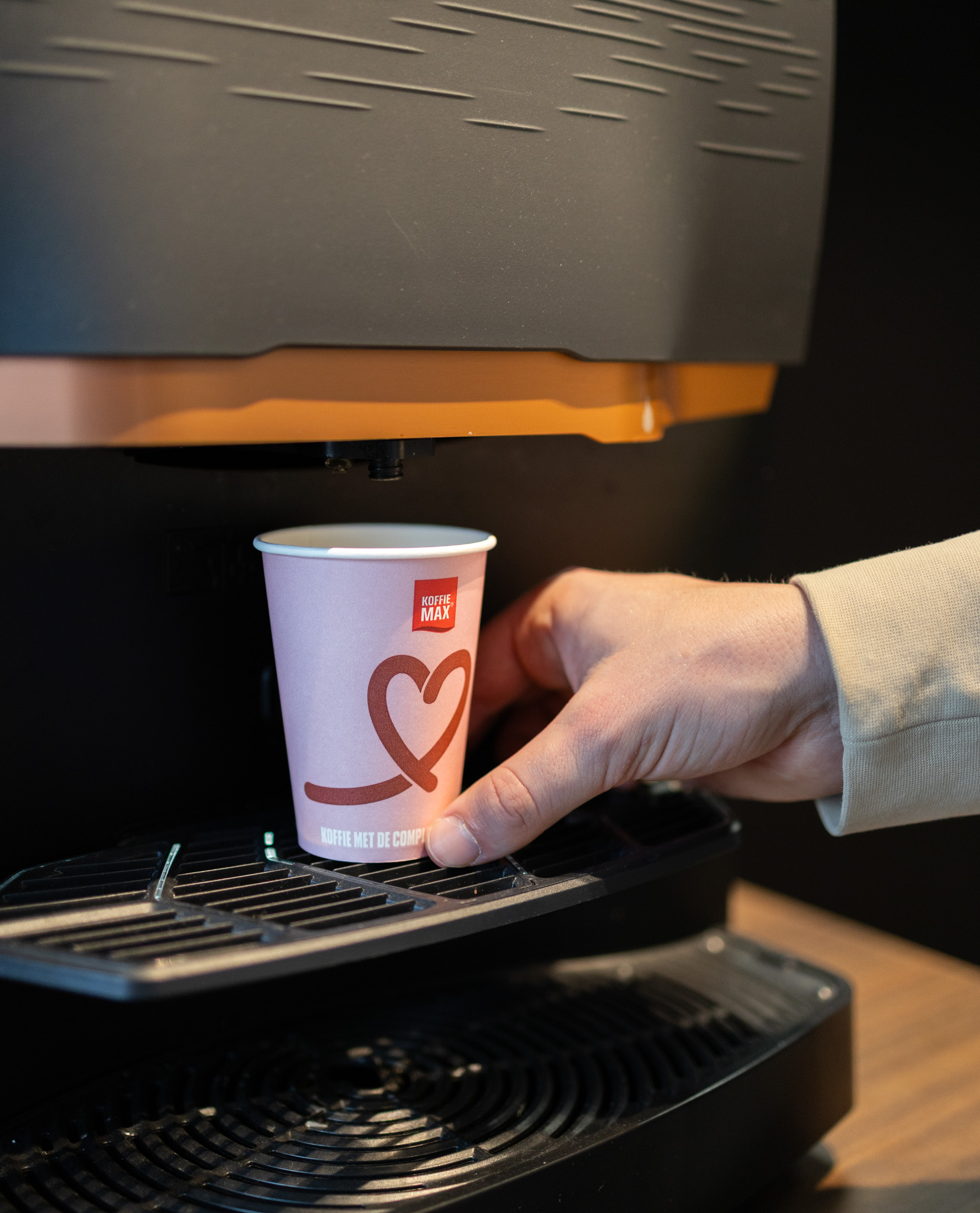 Bestel je koffiebekers voor op kantoor bij Koffiemax