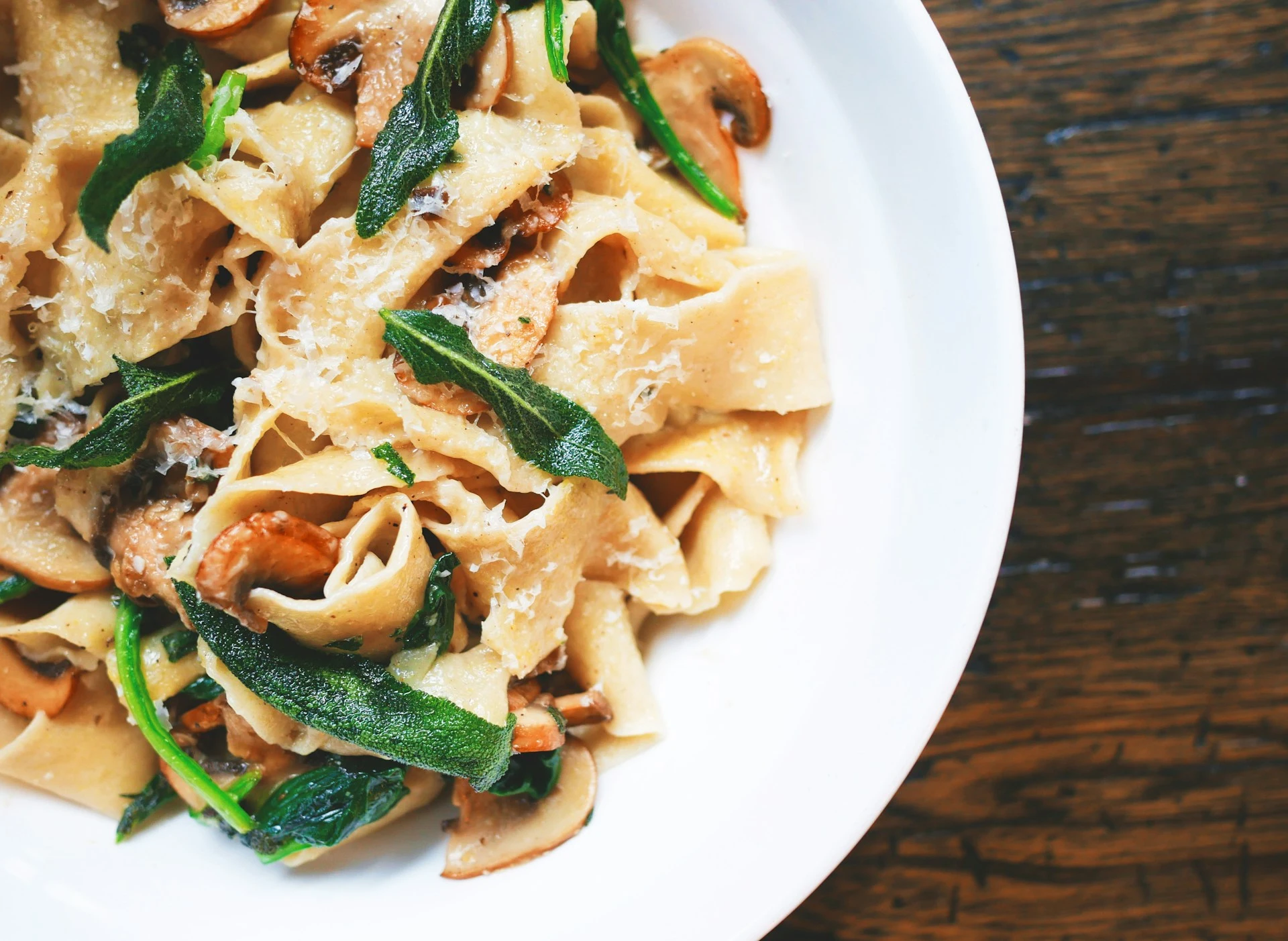 A plate of pasta