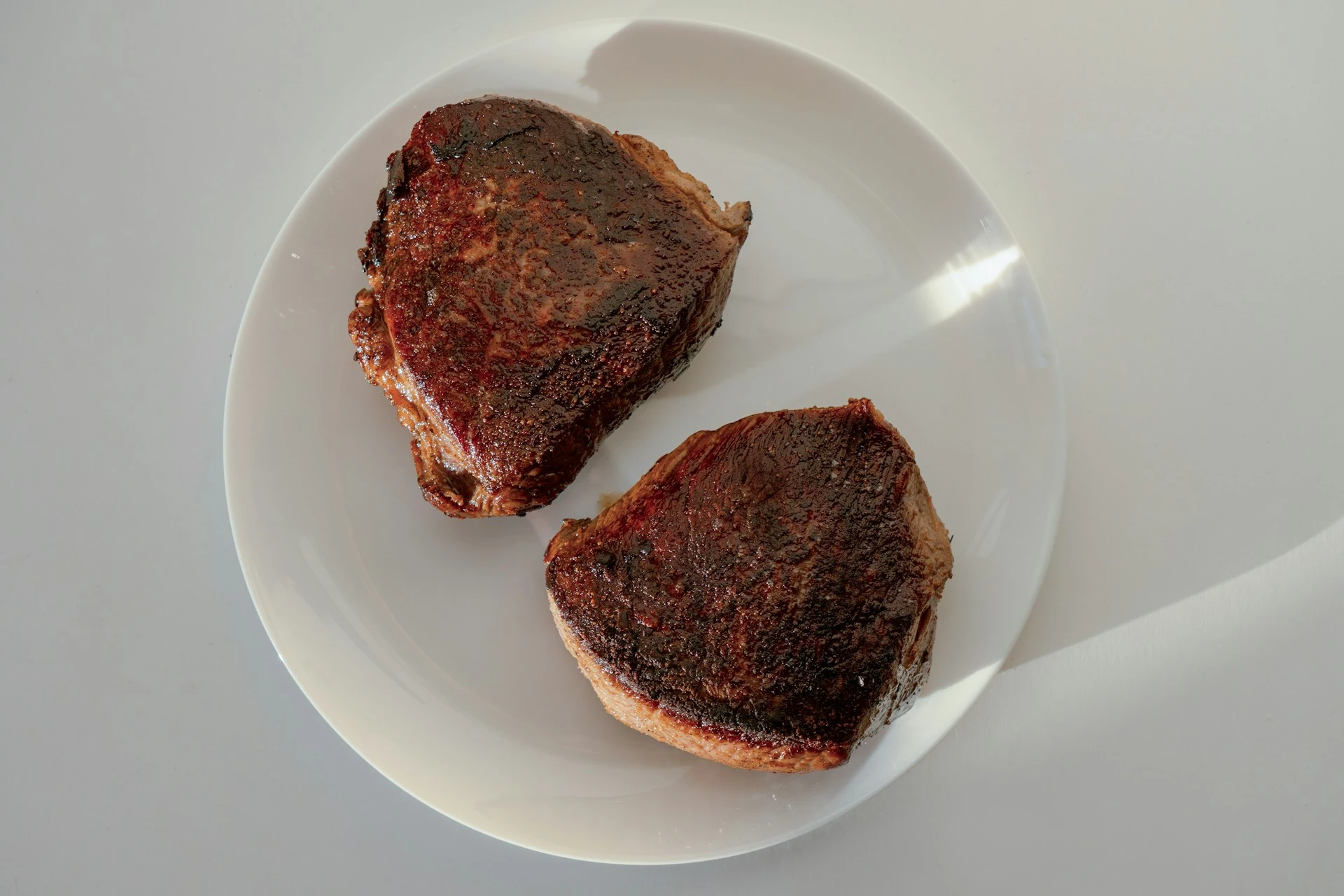 Two pieces of meat