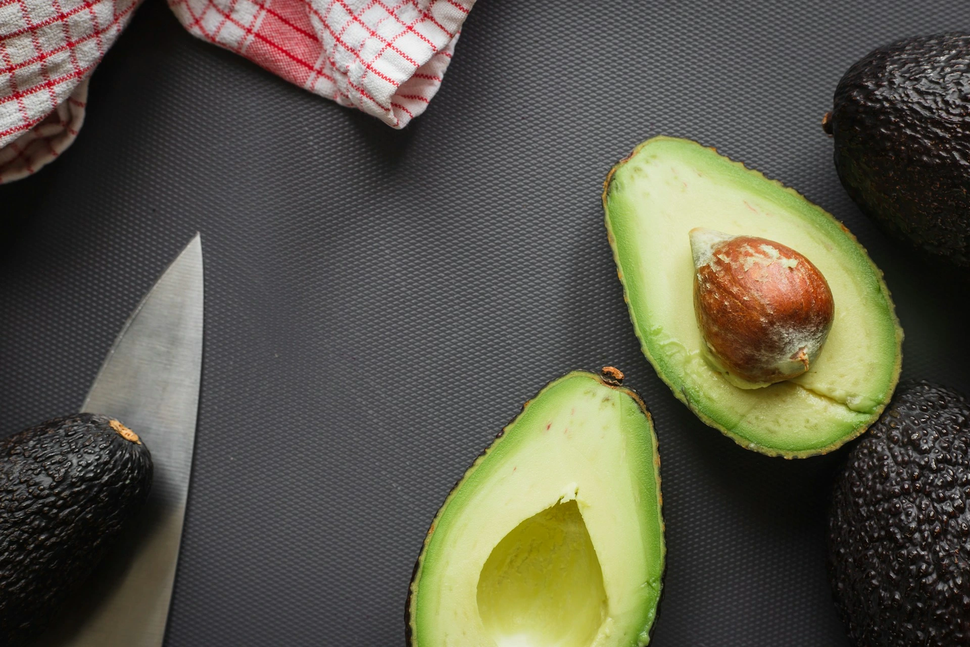 Avocado halves