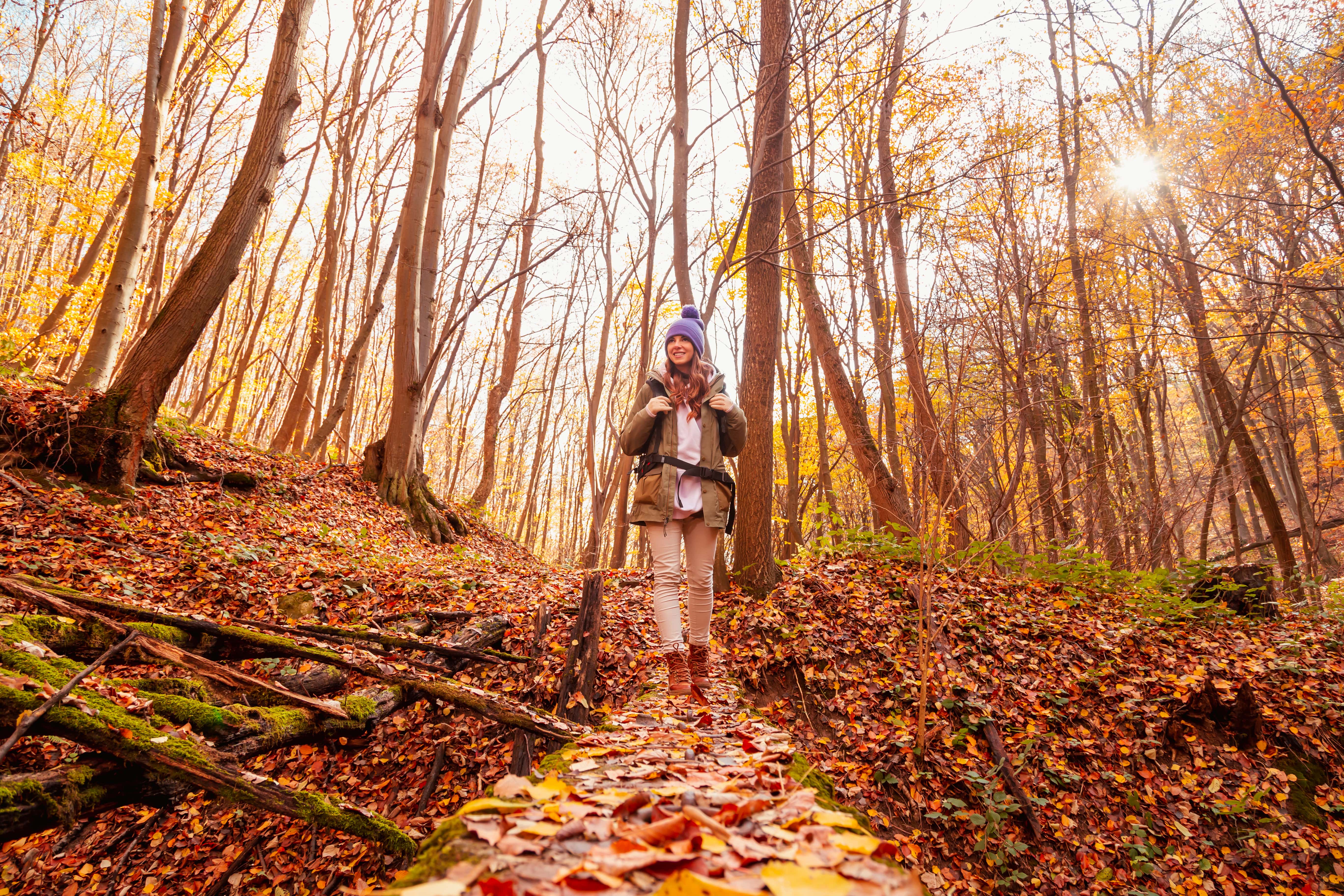 fall hiking