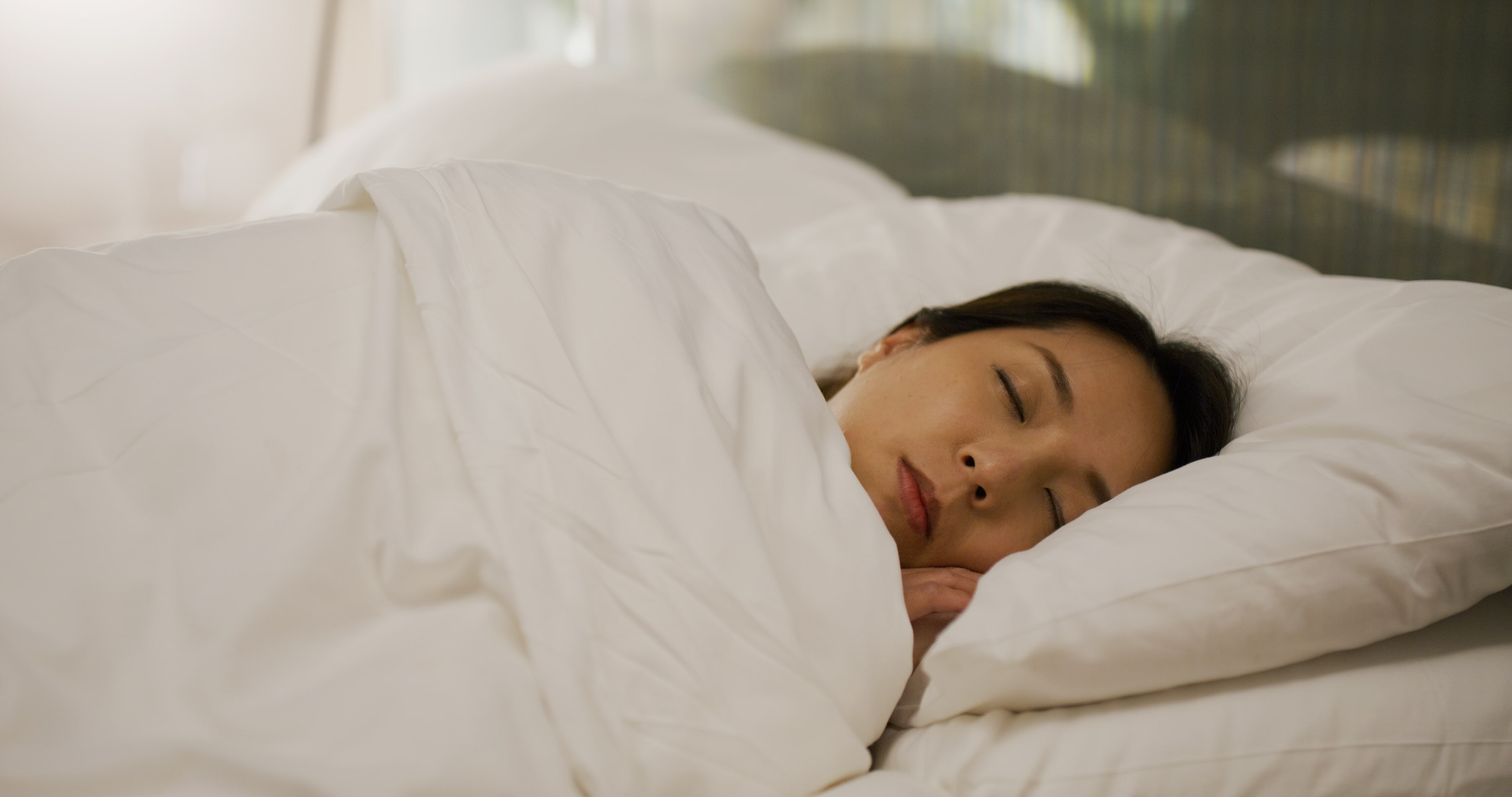 woman sleeping