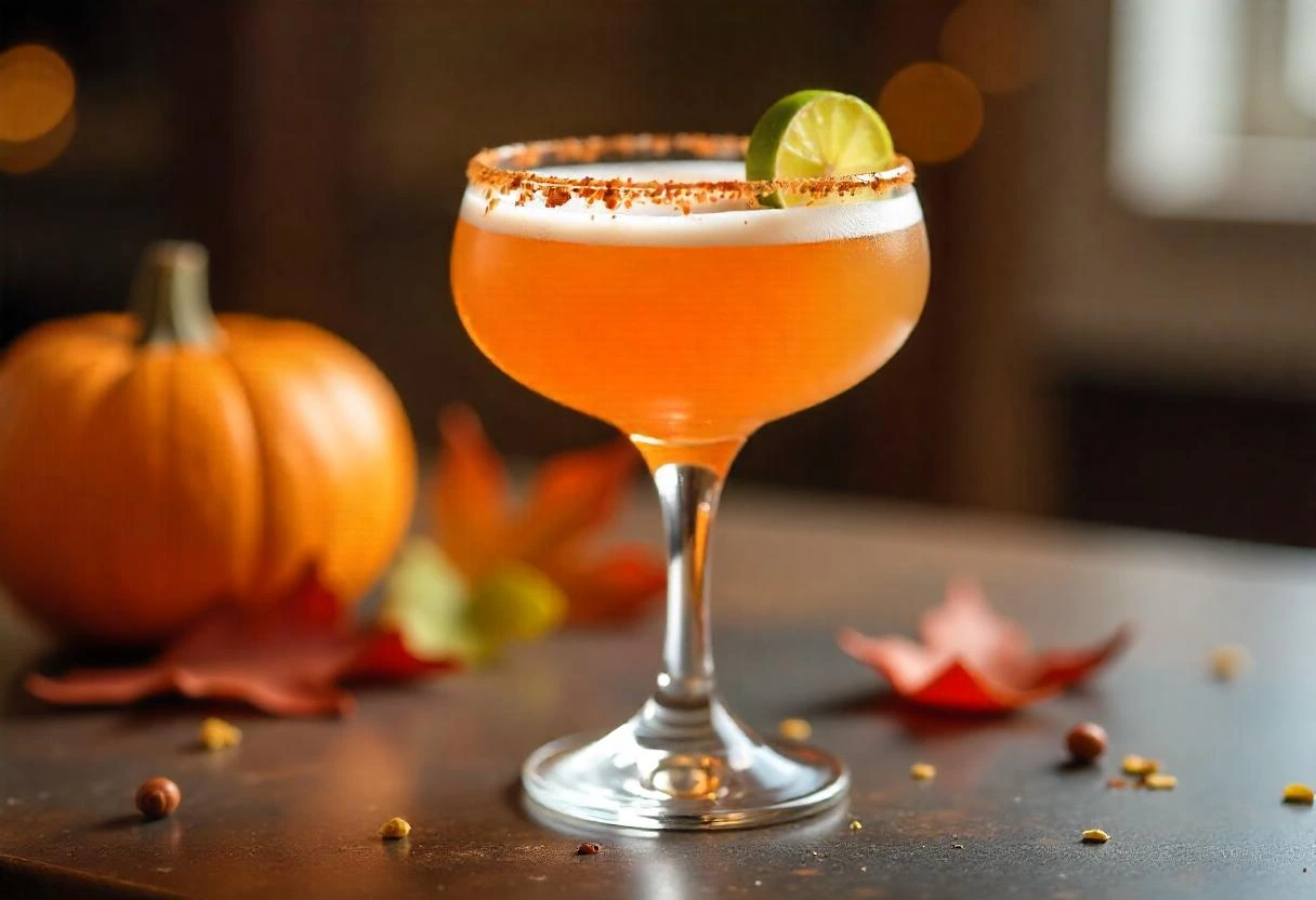 Thanksgiving Margarita Cocktail